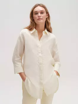 Блуза OPUS Fython spirit, кремовый