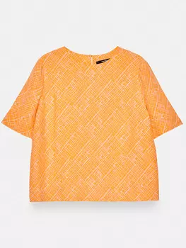 Блуза OPUS Zhilipp, оранжевый