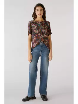 Блуза Oui, черный