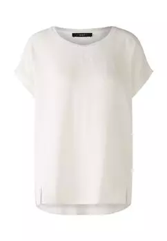 Блуза Oui nshirt AYANO 100% Viskosepatch, цвет cloud dancer