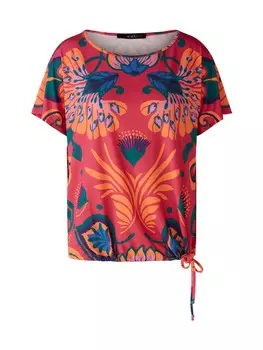 Блуза Oui Silky Touch Qualitt, цвет pink orange