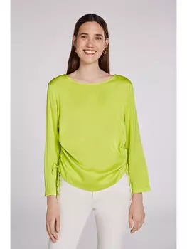 Блуза Oui, зеленый