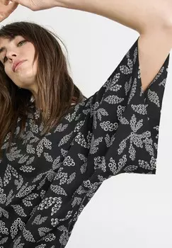 Блуза OVERSIZED MIT WEITEM ARM Taifun, черный