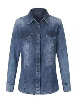 Блуза Paddock's, цвет blue stone