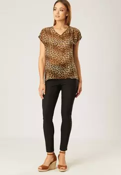Блуза PANTER QUIOSQUE, коричневый