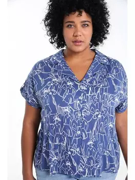 Блуза Paprika, цвет blau/wei