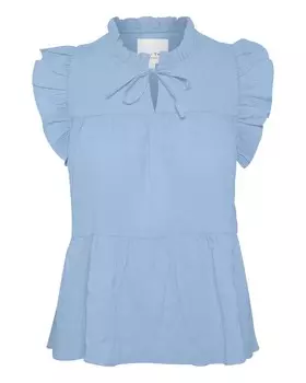 Блуза Part Two Gimaline, светло-синий