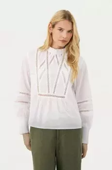 Блуза Part Two, молочный