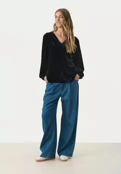 Блуза Part Two, темно-синий