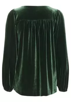 Блуза Part Two, темно-зеленый
