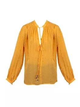 Блуза Patrizia Pepe, оранжевый