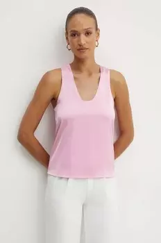 Блуза Patrizia Pepe, розовый