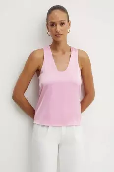 Блуза Patrizia Pepe, розовый