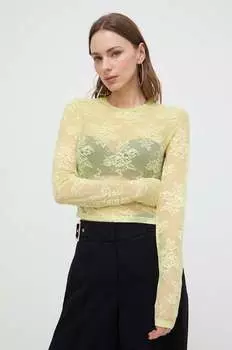 Блуза Patrizia Pepe, зеленый