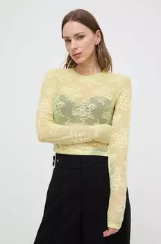 Блуза Patrizia Pepe, зеленый