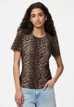 Блуза PCFLORA Pieces, черный