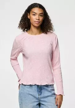 Блуза PCFLORA Pieces, розовый