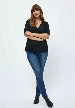 Блуза PCGAI PEPPERCORN, черный