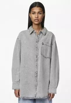 Блуза PCMAISIE Pieces, серый