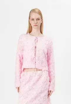 Блуза PCMARGARITA Pieces, светло-розовый