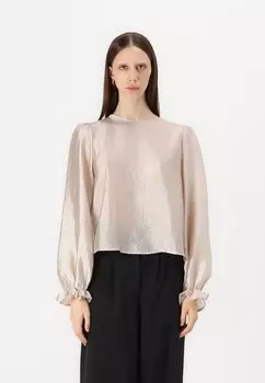 Блуза PCOLINA REVERSIBLE Pieces, молочный