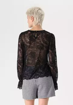 Блуза PCPAULA Pieces, черный