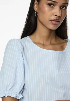 Блуза PCPENNY Pieces, синий