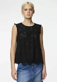 Блуза PCVILDE NOOS Pieces, черный