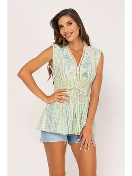 Блуза Peace & Love, светло-зеленый