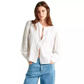 Блуза Pepe Jeans Cristina Long, белый