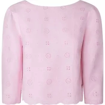 Блуза Pepe Jeans Dita Long, розовый