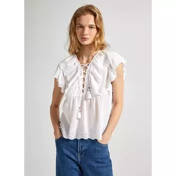 Блуза Pepe Jeans Dorotea, бежевый