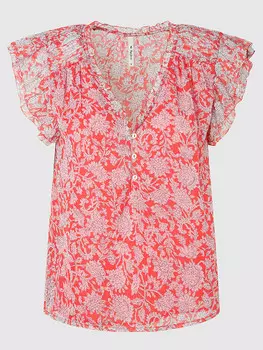 Блуза Pepe Jeans FOOTWEAR, красный