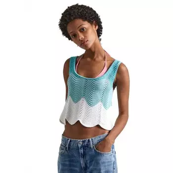 Блуза Pepe Jeans Galea, синий