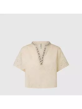Блуза Pepe Jeans Hemd, бежевый