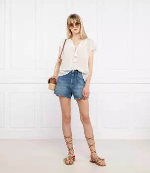 Блуза Pepe Jeans London stella loose fit, экрю