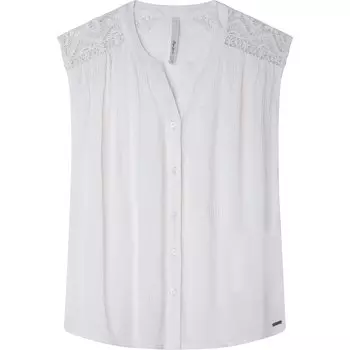 Блуза Pepe Jeans Madeline, белый