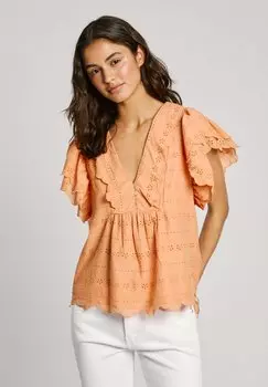 Блуза Pepe Jeans, оранжевый