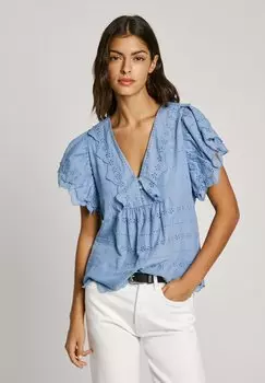 Блуза Pepe Jeans, синий