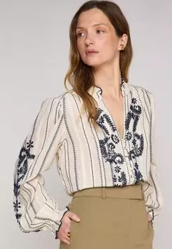 Блуза PERRINE Maison 123, бежевый