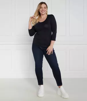 Блуза Persona by Marina Rinaldi VANNA Regular Fit, темно-синий