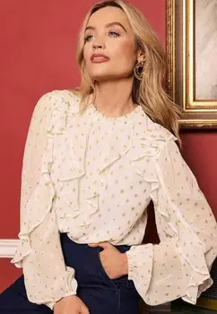 Блуза PETITE Love & Roses, бежевый