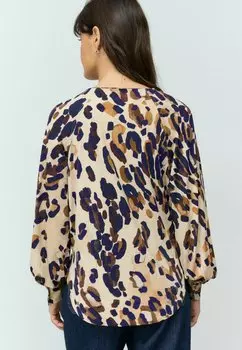 Блуза PETITE V-NECK Next, бежевый