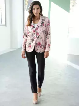Блуза-пиджак Classic Basics "Blazer", цвет Ros-Bedruckt