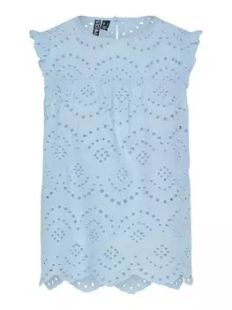 Блуза PIECES Blouse PCVILDE, светло-синий