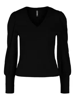 Блуза PIECES Christy, черный