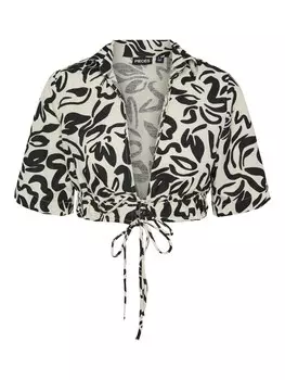 Блуза PIECES LARISA, черный