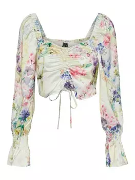 Блуза Pieces MARI, разноцветный