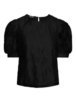 Блуза PIECES Nala, черный