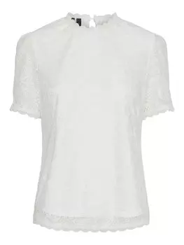 Блуза Pieces OLLINE, белый